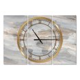 thumbnail image 1 of DesignArt Horloge Murale Grande Carte du Monde Brumeuse, 1 of 2