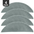 thumbnail image 1 of BUYISI For Lydsto R5 / R5D Robot Vacuum and Mop Replacement Parts Mop Cloth Rag 4 Pcs-Grey, 1 of 7