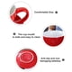 thumbnail image 3 of Vajilla, tazas y platillos de capuchino de colores, tazas de té y café de porcelana de estilo moderno, rojo, 300ml, 3 of 5