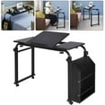 thumbnail image 3 of Laptop Table Laptop Stand for Couch Adjustable Height Over Bed Table Rolling Table Desk, 3 of 12
