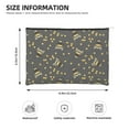 thumbnail image 3 of Easygdp Bumblebee Makeup Bag Toiletry Bag Canvas Makeup Bags Zipper Cosmetic Pouch Travel Cosmetic Pouch for Women Gifts, 3 of 7