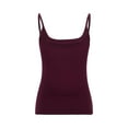 thumbnail image 6 of Hpapadks Tank Tops for Women 2025 Knitted Bottoms Slim Solid Color Short Vest Tops Camisole Tops for Women Red XS, 6 of 7