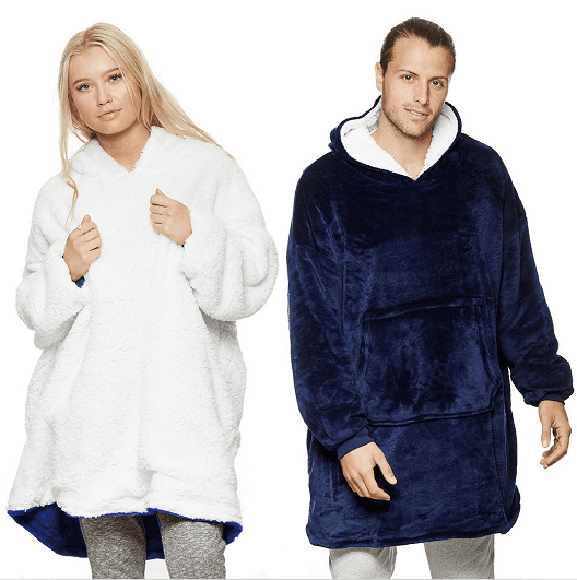 winter blanket hoodie