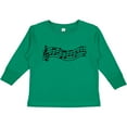 thumbnail image 3 of Inktastic Music Staff Musical Boys or Girls Long Sleeve Toddler T-Shirt, 3 of 5
