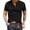 Black-1, variant on Shirts for Men Fashion Henley Shirts Short Sleeve Casual Button Summer T-Shirt with Pocket Grey