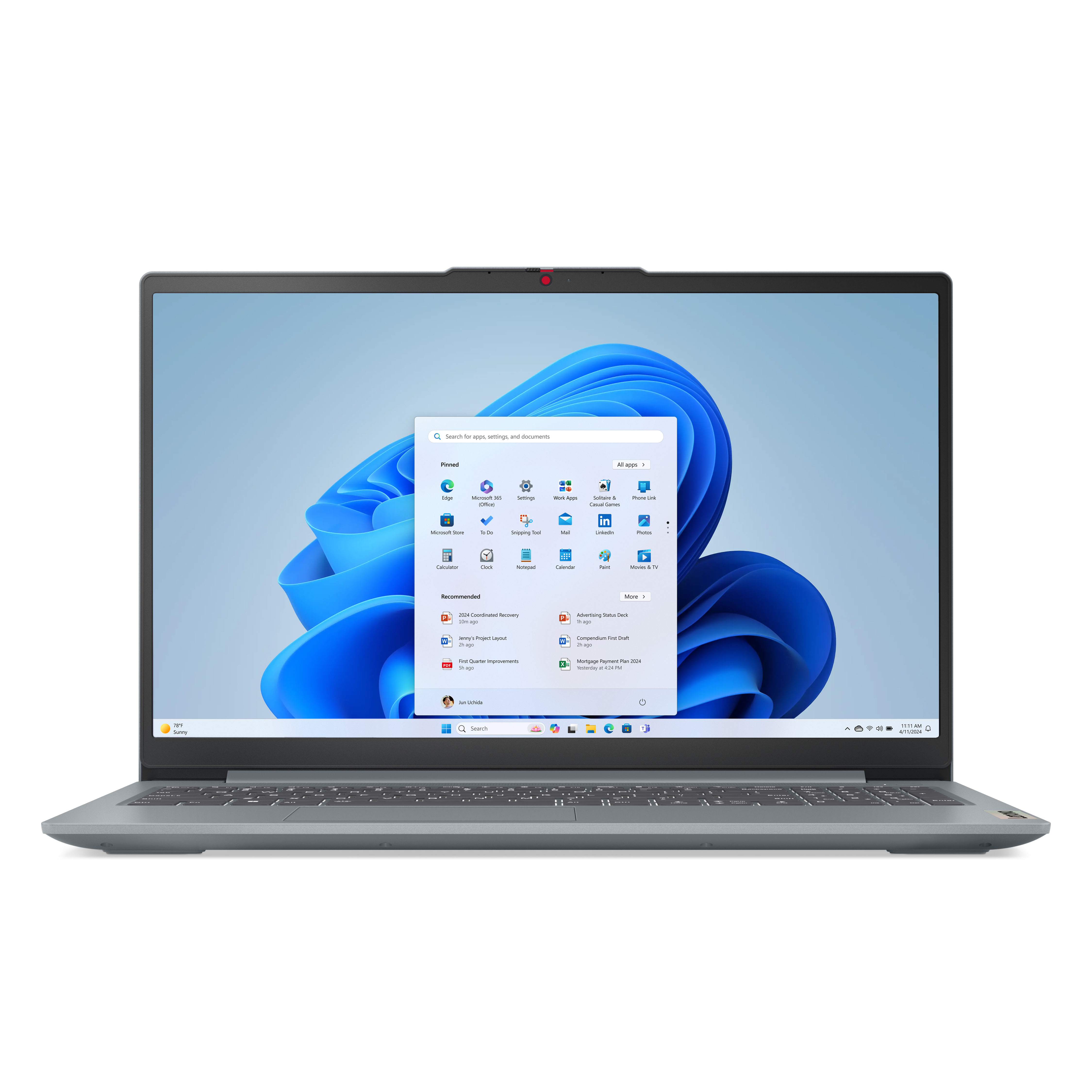 Lenovo IdeaPad Slim 3i 15.6" Intel N100 4GB 128GB photo 3