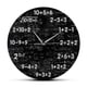thumbnail image 1 of Reloj de pared con números de multiplicación y división, 30 cm, acrílico, 1 of 3