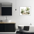 thumbnail image 3 of Stupell Industries Tropical Tropical Zen Bathtub White Framed Giclee Art, 30 x 24, by Lettered and Lined, 3 of 8