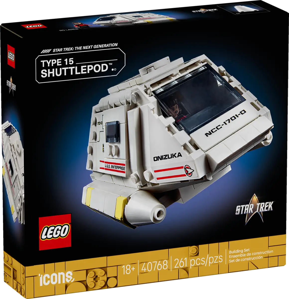 LEGO Icons 40768 Star Trek: Type-15 Shuttlepod