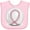AD-Pink, variant on Inktastic Pink Breast Cancer Ribbon Baseba Boys or Girls Baby Bib