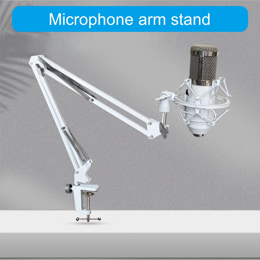 NEXAVKPR Multipurpose Metal Microphones Stand with Easy Angle Adjustment for Broadcasters