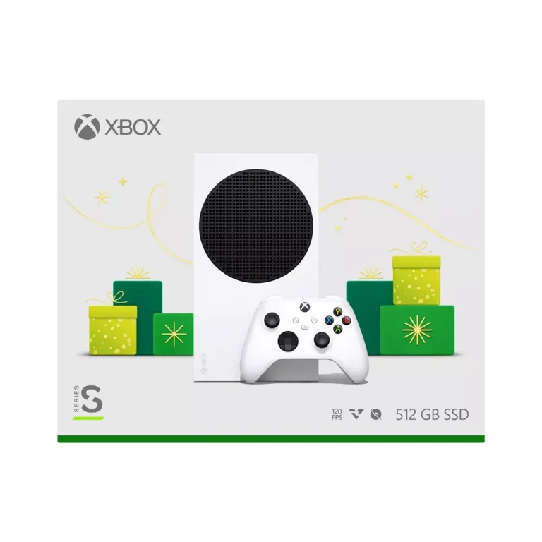 Restored Microsoft Xbox Series S Holiday Console, White