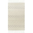 thumbnail image 2 of Hauteloom Coquitlam Wool Living Room, Bedroom Area Rug - Bohemian, Transitional - Cream, Black - 8'10" x 12', 2 of 8