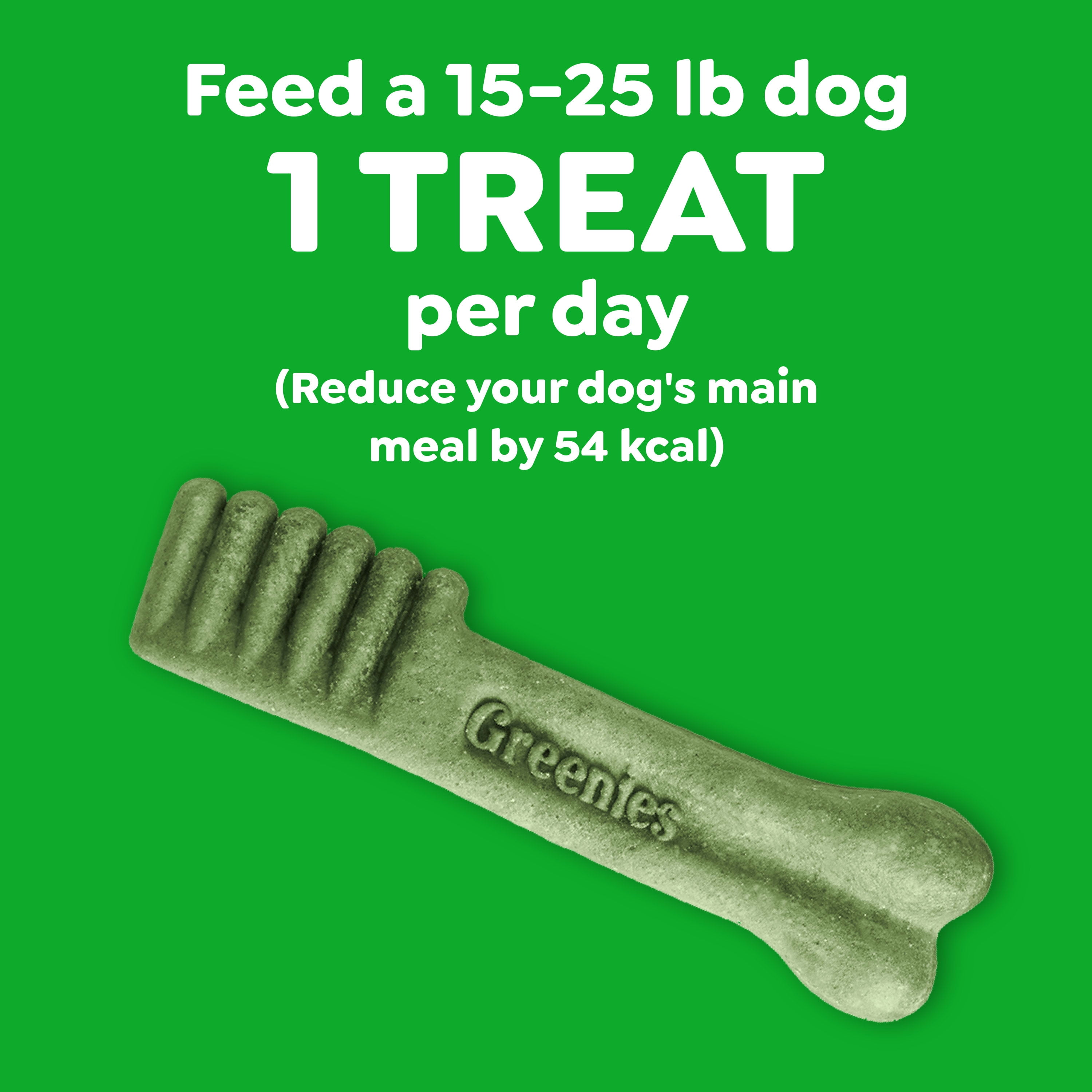 Greenies Aging Care Adult Natural Dental Dog Treats Petite Size, 27 oz Pack (45 Count)