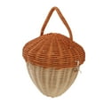 thumbnail image 4 of Panier de Rangement en Rotin en Forme de Champignon Panier Tissé à la Main Panier de Rangement Mural Mini Panier en Rotin Panier de Rangement en Rotin, 4 of 8