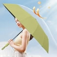 thumbnail image 4 of Automatic Rotatable Umbrella | Double Canopy | Reverse Folding | Windproof 24-Rib Frame | High-Density UV Sun Protection | One-Touch Open Close | Compact Travel Size 106x65cm | Durable Outdoor Use, 4 of 8