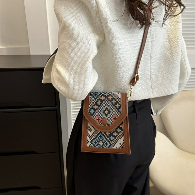 Zhengup Retro Fashion Internet Celebrity Single Shoulder