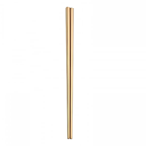 ACDANC Metal Chopsticks Electroplating Gold Chopsticks Metal Chopsticks Cooking Reusable Chopsticks