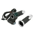thumbnail image 4 of Electric  Throttle Grip, Digital Display Throttle Handle Real Time Accurate With Key For 12V To 99V Electric Vehicles Silver, 4 of 8