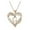 G, variant on Accessories Necklaces Pendants Women's Fashion Heart Letter Necklace 26 Letters Love Clavicle Neck Chain H