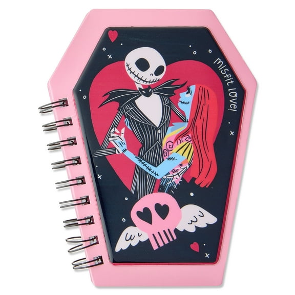 Nightmare Before Christmas Jack & Sally Spiral Activity Notebook