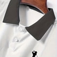 thumbnail image 6 of VBVC Men's and Men's Plus Golf Print Short Sleeve Collared Shirt,Breathable Quick Dry Athletic Top For Men,Gray,S-5XL, 6 of 8