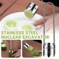 thumbnail image 1 of Stainless Steel Core Seed Remover Fruits Apple Pear Vegetables Bell Pepper Corer Kitchen Tools 1/2Pcs, 1 of 5