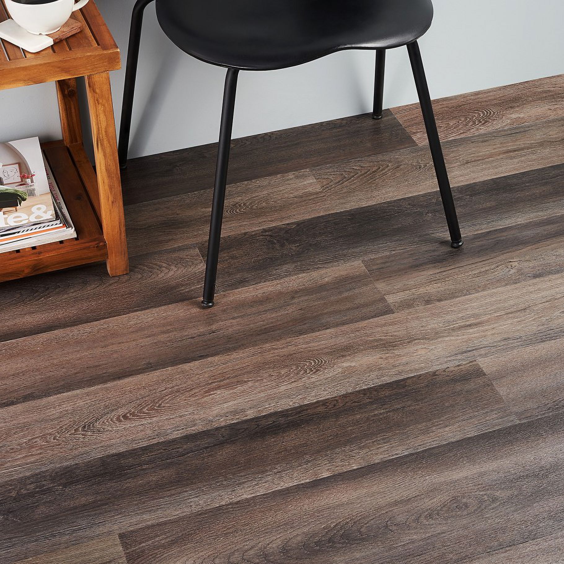 Bond Tile Polaris 28mil Aged Oak 6 in. x 48 in. Glue Down Luxury Vinyl Tile (8 Pieces 36 Sq. Ft. / Box)