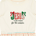 thumbnail image 4 of Inktastic Jesus is the Reason for the Season Girls Toddler Dress, 4 of 5