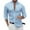 Blue, variant on Toimothcn Men's Shirt Long Sleeve Lapel Shirt Casual Dot Prints Holiday Cardigan Shirt Tops Comfortable Loose Tee Tops Suitable For Dailywear