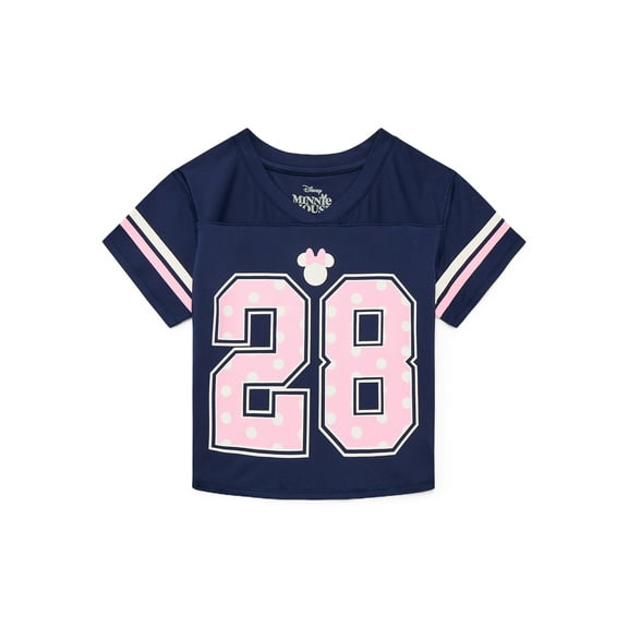 Squishmallows Girl's Active Jersey Top with Short Sleeves, Sizes 4-12