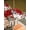 Red, variant on Outdoor Tablecloth with Umbrella Hole and Zipper, Red Christmas Square Table Cloth 60x60 Inch Waterproof Tablecloth, Snowman Gifts Xmas Tree Snowflake Winter Picnic Table Cover for Patio Camping