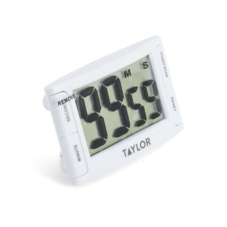 TAYLOR PRO Magnetic Clip Digital Kitchen Timer. up to 100 