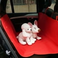 thumbnail image 4 of Flmtop Car Waterproof Back Seat Pet Cover Protector Rear Mat Safety Travel Accessories Red, 4 of 9