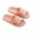 Pink Non-Slip Bathroom Sandals, variant on KIJBLAE Men's Summer Quick Drying Slippers Non-Slip Bathroom Sandals Indoor Bedroom Beach Hole Shoes Soft Sole Lightweight Slides Sandals Dark Blue 42