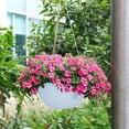 thumbnail image 5 of Flower Pots For Indoor Plants Hanging Rattan Medium Sized Hanging Basket Planter Water Barrier Designs No Rotten Rootss For Gardening And Home Decorating Pots For Plants, 5 of 6