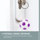 thumbnail image 5 of 6 piezas de fútbol llavero colgante forma de fútbol bolsillo para colgar decoración colgante, 5 of 5