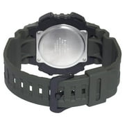 Casio Mens Ana-Digi Solar 100m Black Stainless Steel/Resin Watch AQS810W-2A3V