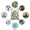 thumbnail image 6 of Sikiie Watermelons Drawstring Backpack Drawstring Bags, Draw String Back Bag for Sports, Gym, Travel, Swimming, Beach-Medium, 6 of 6