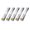 White, variant on 5 Pack Soft Tailor Tape Set 60 Inch 1.5 Meter Centimeter PP Coil Body Measure for Sewing Fabric Fitting Home Use