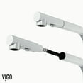 thumbnail image 6 of VIGO Jewel Touchless Sensor 15 in. Single Handle Pull-Out Kitchen Faucet in Chrome-VG02039CHS, 6 of 15