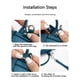 thumbnail image 3 of Correa de cuero de repuesto para bolso cruzado, apta para Longchamp mini, correa de hombro sin modificación de perforación, 3 of 5