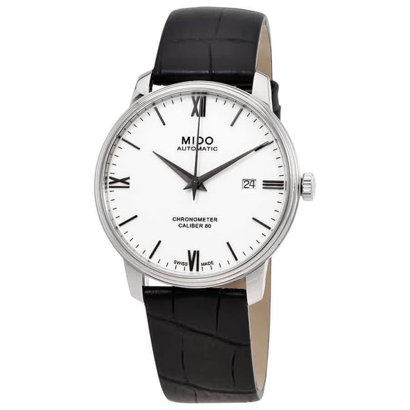 Mido Baroncelli SI Automatic White Dial Men's Watch M027.408.16.018.00