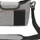 thumbnail image 4 of Organizador de cochecito, portabotellas, bolsa de almacenamiento de artículos diversos para bebés, tela Oxford impermeable, bolsa colgante multifuncio con correa para el hombro Sunnimix Organizador de cochecito, 4 of 8
