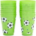 thumbnail image 7 of 16 Pack Plastic Soccer Cups for Kids, Sports Party Favors for Birthday Party Supplies (16 oz), 7 of 7