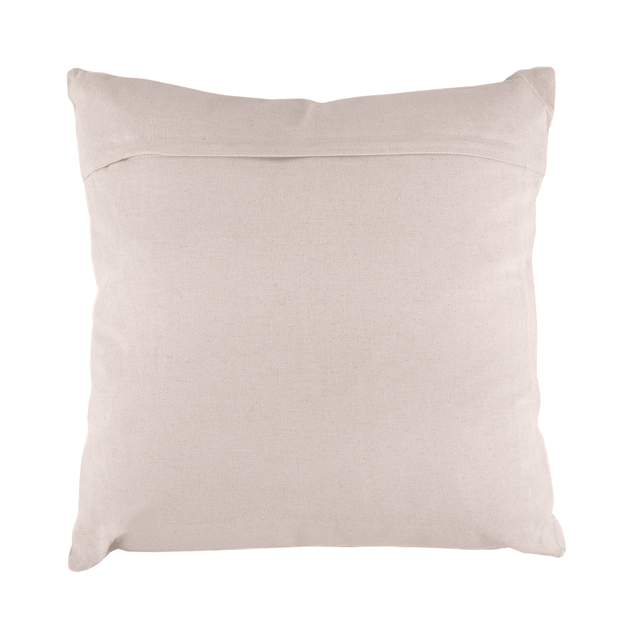 STP GOODS Pink Spring Floral Cotton Embroidered Decorative Pillow 18x18" (45x45 cm) Decorative Square Throw Pillow Cotton Couch Cushion