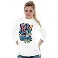 thumbnail image 3 of Cool Never Quite Hustle Hard Graffiti Long Sleeve TShirt Men Women Brisco Brands S, 3 of 5