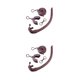 thumbnail image 2 of sweethay Tubo de esnórquel de silicona profesional ergonómico Flexible hombres mujeres reutilizable lavable tubos de esnórquel para nadar bajo el agua Type2 NO2 sweethay CBP283526, 2 of 5