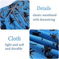 thumbnail image 4 of Biwisy Mens Swim Trunks Quick Dry Swim Shorts with Mesh Lining Funny Beach Shorts, 4 of 6
