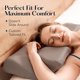 thumbnail image 5 of Funda de almohada SUTERA Dream Deep Silverthread para almohada ortopédica, 5 of 8